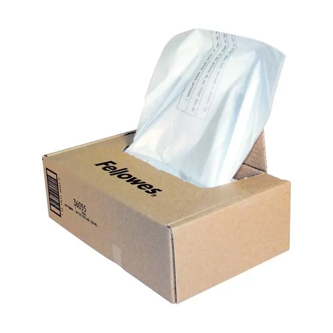 Fellowes Heavy-Duty Shredder Bags – 132L Commercial-Grade, Pack Of 50 1