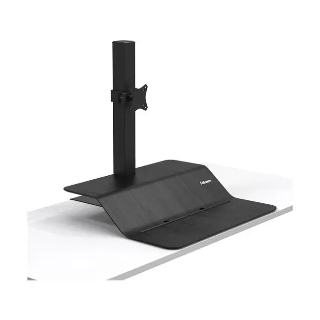 Fellowes Lotus Ve Sit-Stand Monitor Workstation – Single-Screen, Adjustable Height 1