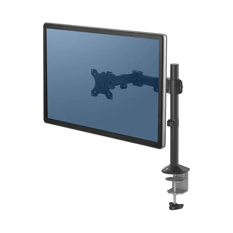 Fellowes Reflex Single Monitor Arm – Height & Tilt Adjustable, 45 Cm Reach (F8502501) 1