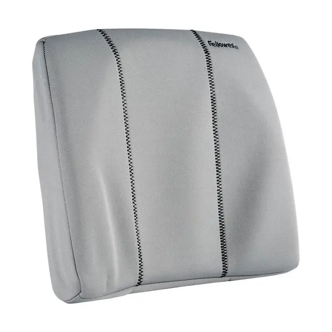 Fellowes Slimline Back Support – Portable Lumbar Cushion 1