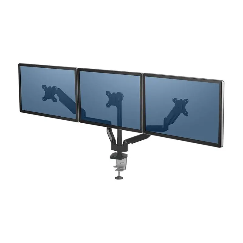 Fellowes Triple Monitor Mount With Integrated Usb Hub – Adjustable Arm F8042601 1