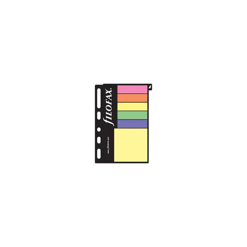 Filofax Pocket-Sized Sticky Notes – Assorted Colors (F210136) 2
