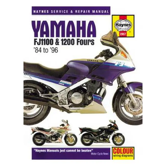 Haynes Yamaha Fj Series Workshop Manual – Fj1100 (1984–85), Fj1200 (1986–92), Fj1200A (1992–93) 1