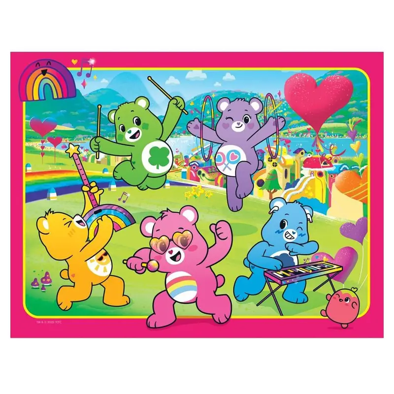 Holdson Care Bears Puzzle Collection – Four 30-Piece Frame Tray Designs 1