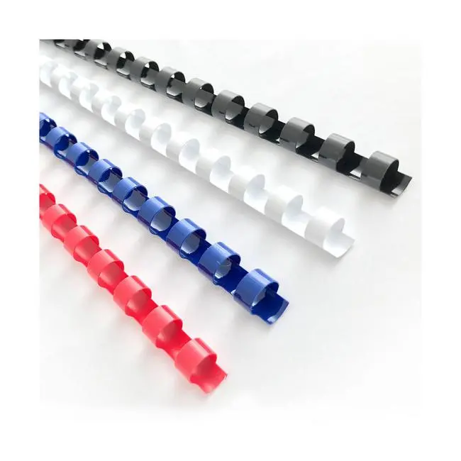 Icon Black Plastic Binding Coil – 16Mm Diameter, Pack Of 100 1