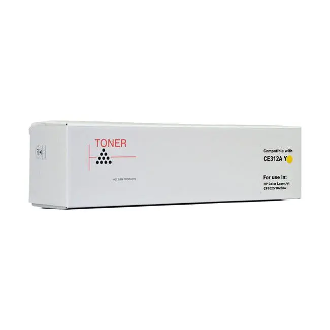 Icon Brand Yellow Toner Cartridge For Hp Laserjet Pro Mfp M176, M177 – Compatible With Ce312A (126A) 1
