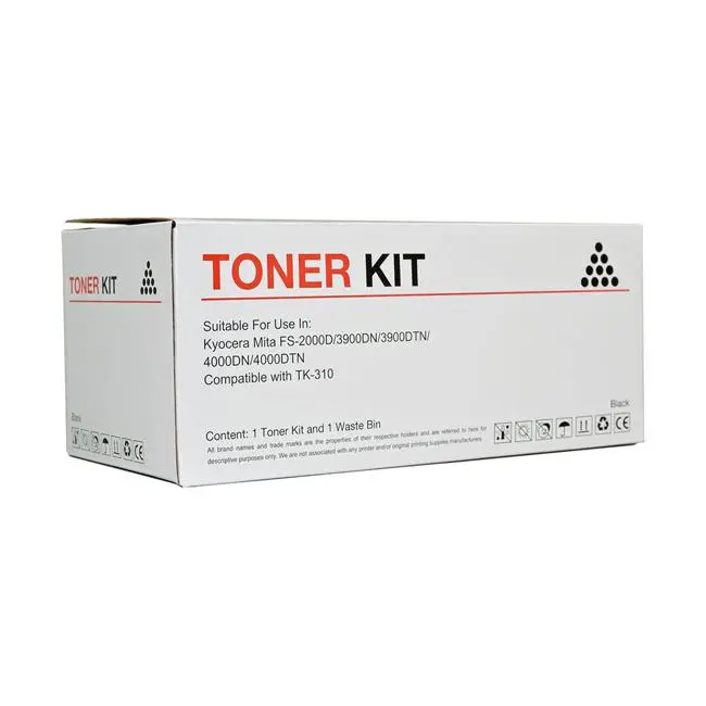 Icon Compatible Black Toner Cartridge For Kyocera Tk310 Printers 1