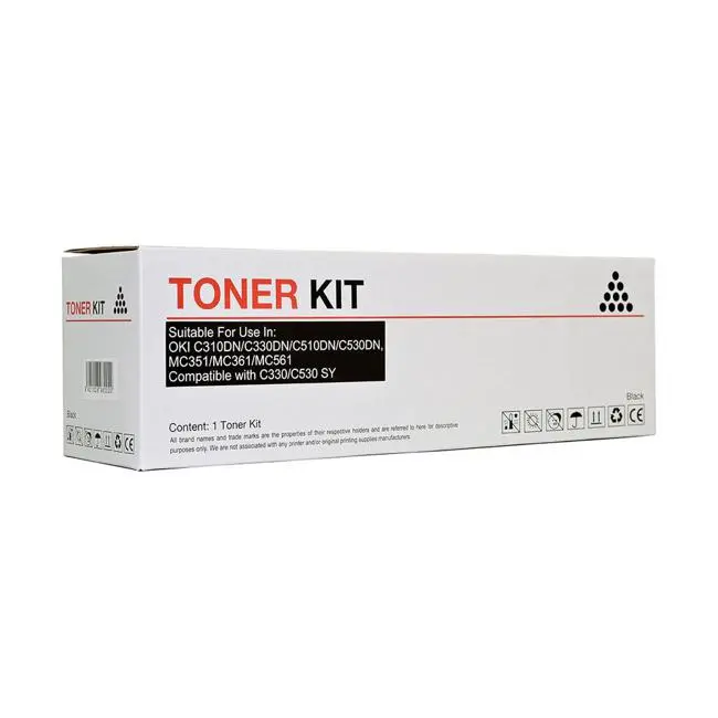 Icon Compatible Black Toner For Oki C310, C330, C510, And C530 Printers (44469805) 1