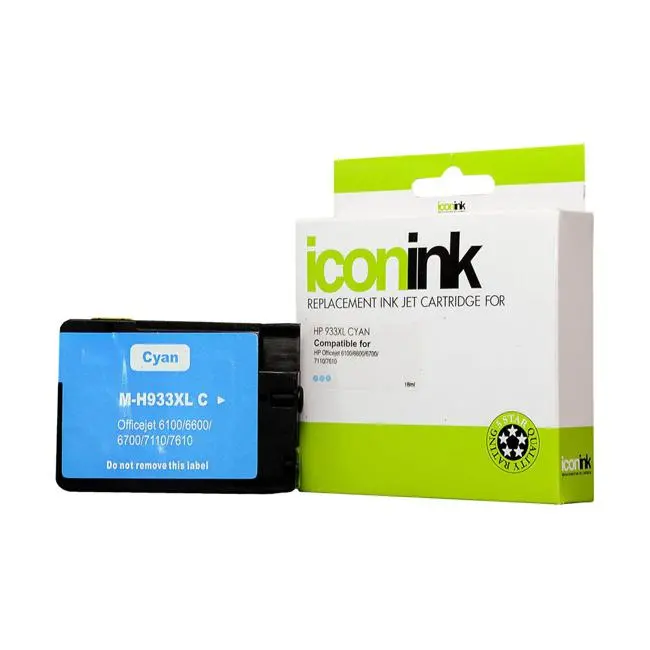 Icon Compatible Cn054Aa Hp 933 Xl Cyan Ink Cartridge 1