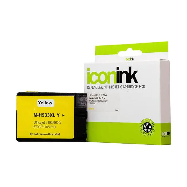 Icon Compatible Cn056Aa Hp 933 Xl Yellow Ink Cartridge 1