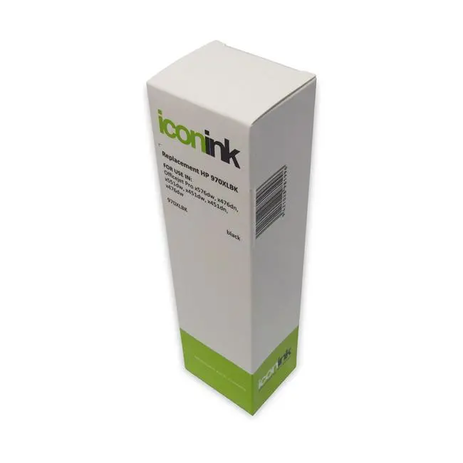 Icon Compatible Cn625Aa Hp 970 Black Xl Ink Cartridge 1