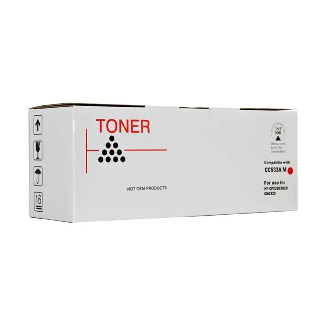 Icon Compatible Hp Cc533A, Ce413A, Or Canon Cart318/Cart418 Magenta Laser Toner 1