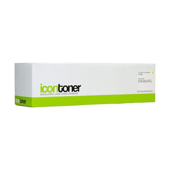 Icon Compatible Hp Cf352A Yellow Laser Toner (130A) 1