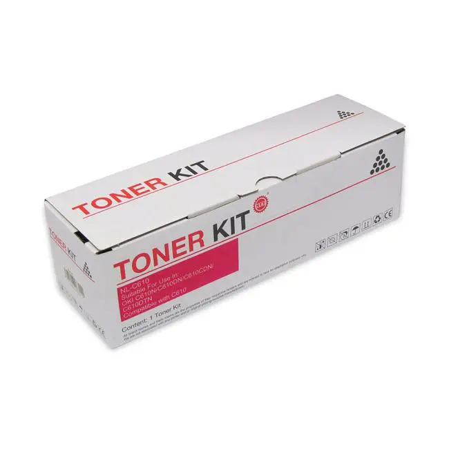 Icon Compatible Magenta Toner Cartridge For Oki C610 1