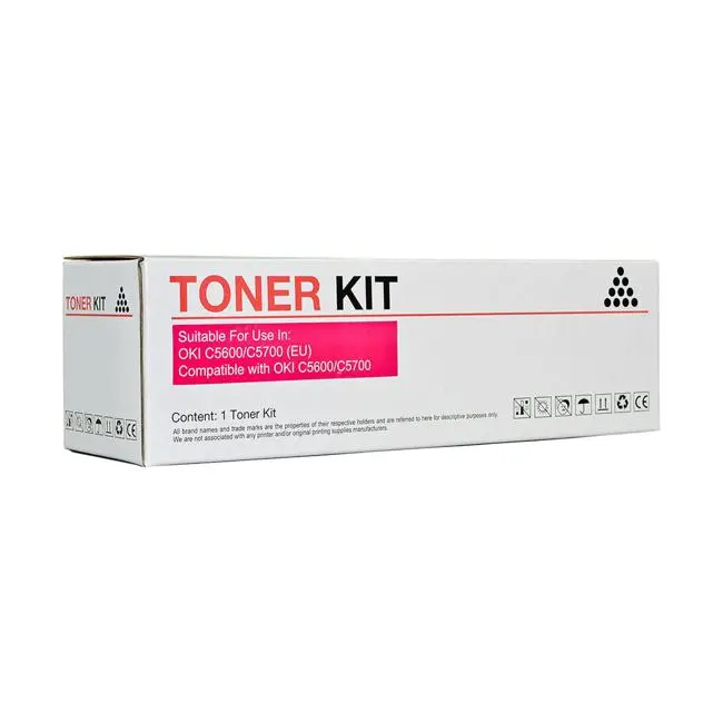 Icon Compatible Magenta Toner For Oki C5600 And C5700 Printers 1