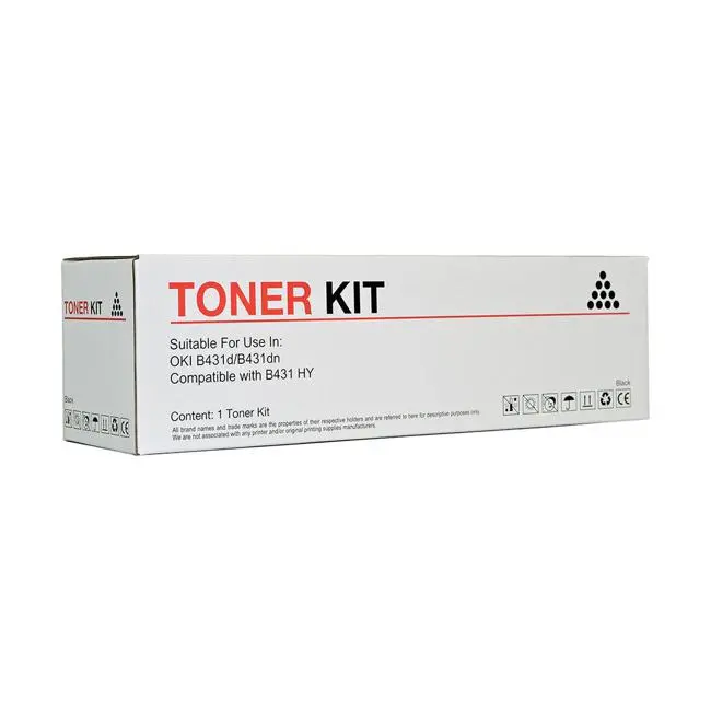 Icon-Compatible Oki B431 Black Toner (44574903) 1