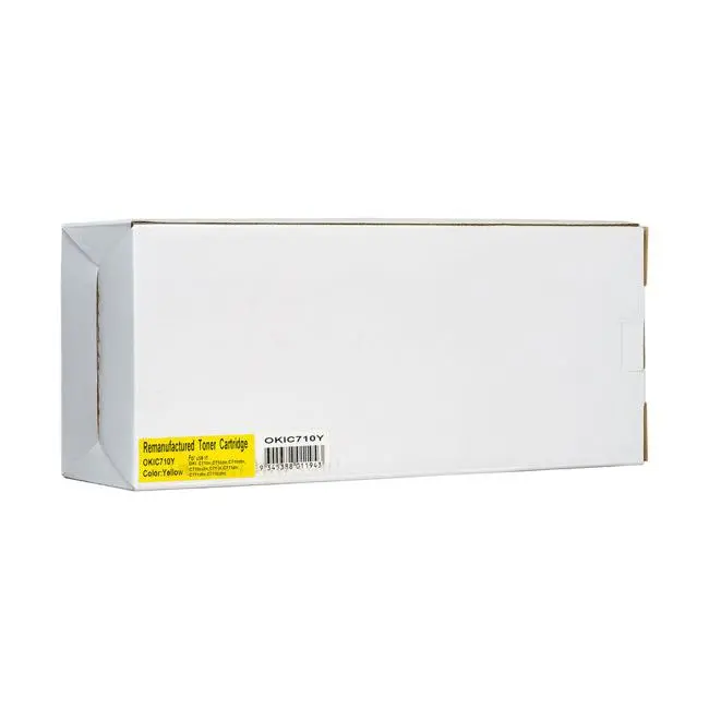 Icon Compatible Yellow Toner For Oki C710 And C711 Printers (44318609) 1