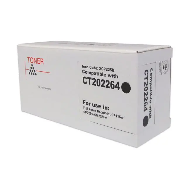 Icon Ct202264 Black Toner For Fuji Xerox Docuprint Cp215/Cp225 Printers 1