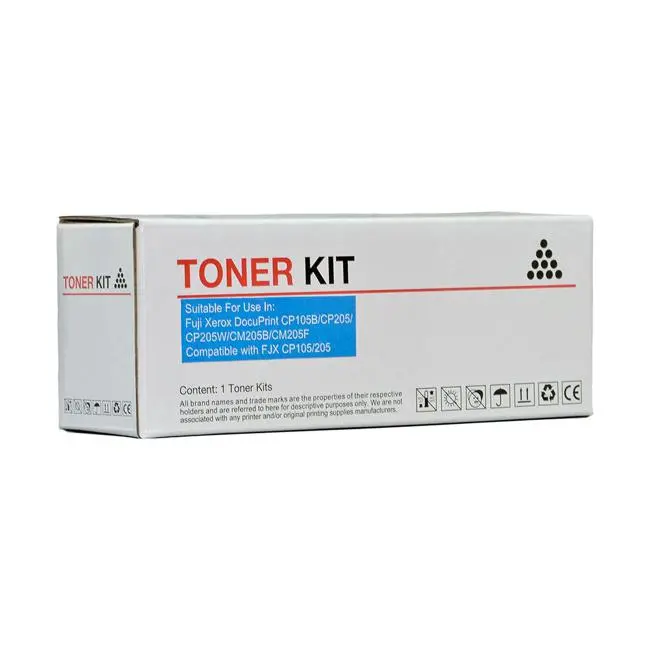 Icon Cyan Toner Cartridge Compatible With Fuji Xerox Ct201592 Printers 1