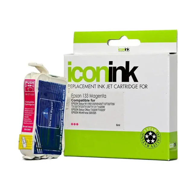 Icon Epson 133 Magenta Ink Cartridge – Compatible Standard-Yield 1