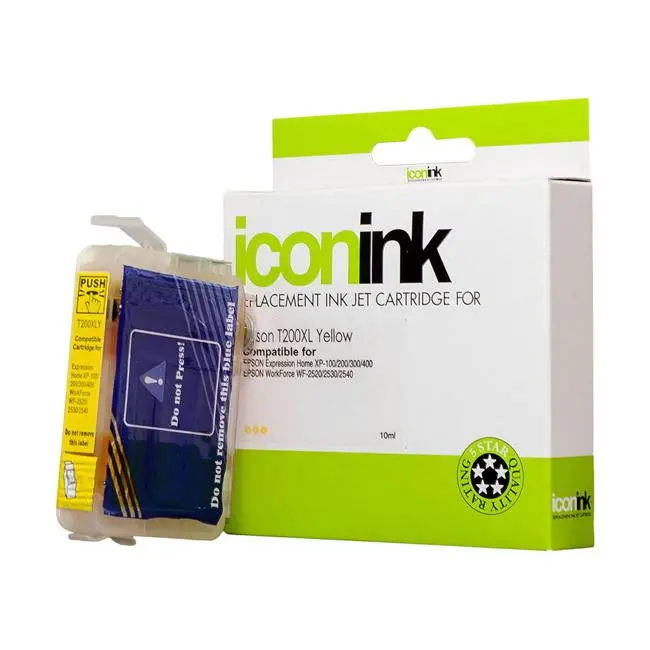 Icon Epson 200Xl Yellow Ink Cartridge (C13T201492) – Compatible High-Yield 1
