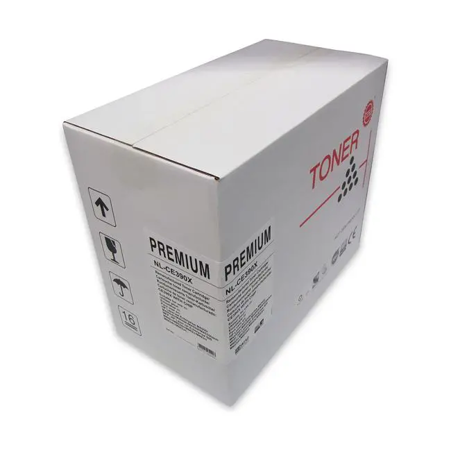 Icon High-Yield Black Toner Cartridge For Hp Ce390X 1