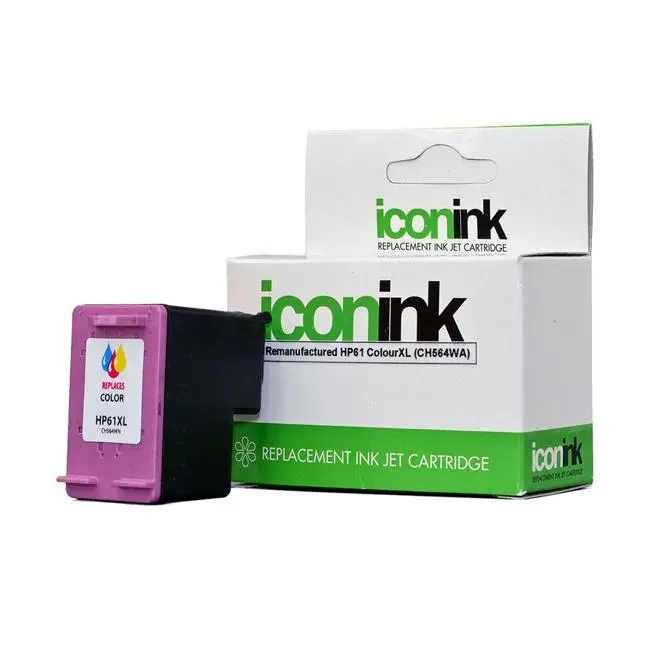 Icon Hp 61 Xl Color Ink Cartridge (Ch564Wa) – Remanufactured 1