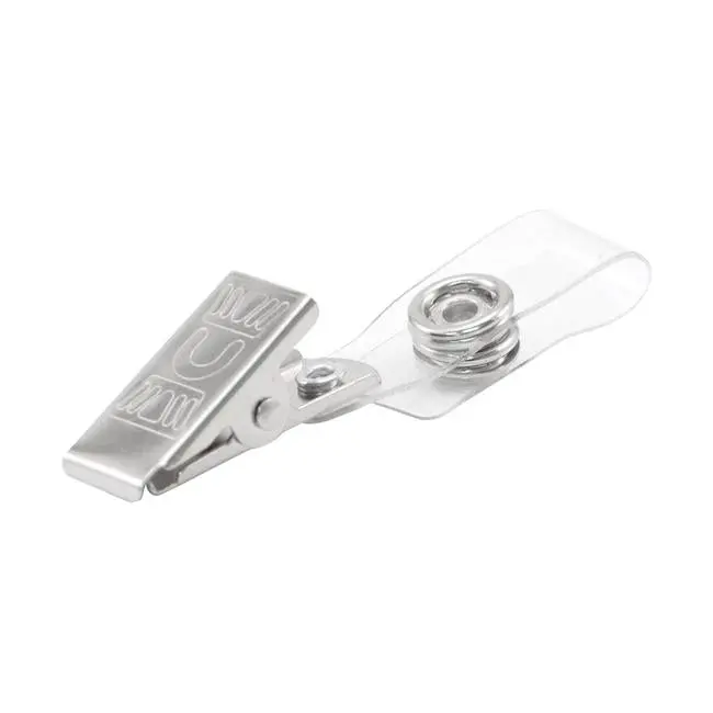 Icon Id Card Straps With Clips – Durable Nylon, Charcoal Grey (25-Pack) 1