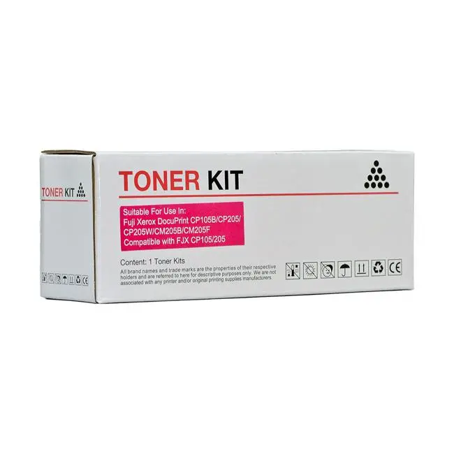 Icon Magenta Toner Cartridge Compatible With Fuji Xerox Cp105/Cp205 (Ct201593) 1