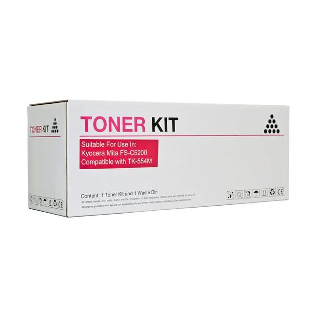 Icon Magenta Toner Cartridge Compatible With Kyocera Tk554 1