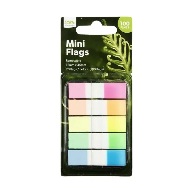 Icon Mini National Flag Set – Pack Of 5 Assorted Designs 1
