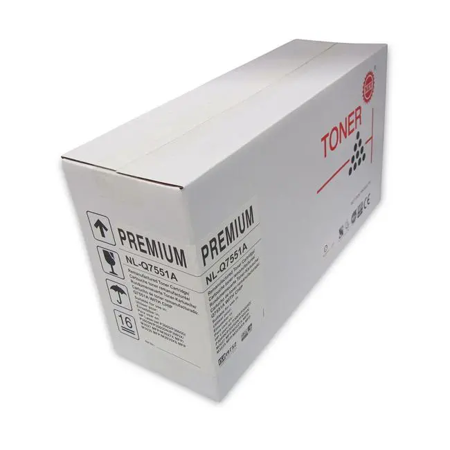 Icon Remanufactured Black Toner Cartridge For Hp Q7551A Printers 1