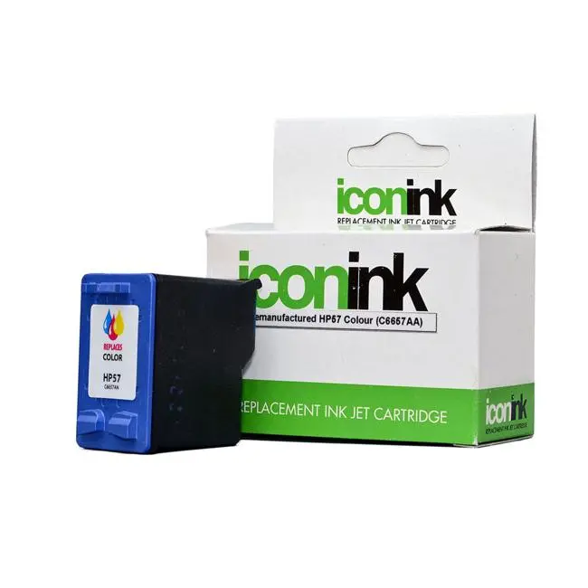 Icon Remanufactured C6657Aa Hp 57 Colour Ink Cartridge 1
