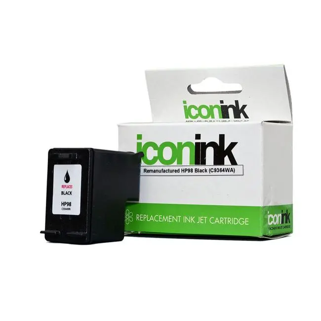 Icon Remanufactured C9364Wa Black Ink Cartridge For Hp Officejet 4630/4650 1