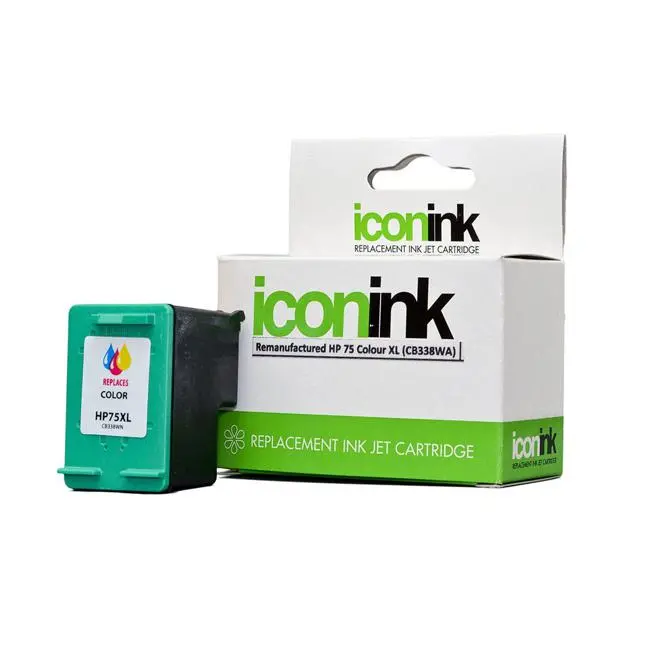 Icon Remanufactured Cb338Wa Colour Xl Ink Cartridge For Hp Officejet 6100/6600 1
