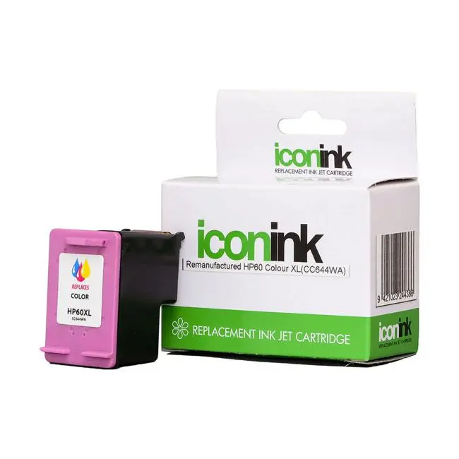 Icon Remanufactured Cc644Wa Hp 60 Colour Xl Ink Cartridge 1