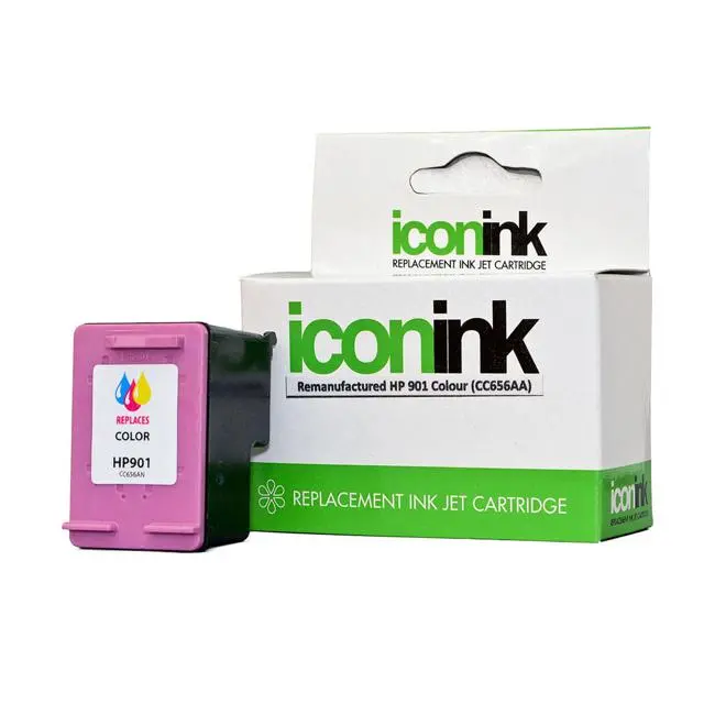 Icon Remanufactured Cc656A Hp 901 Colour Xl Ink Cartridge 1