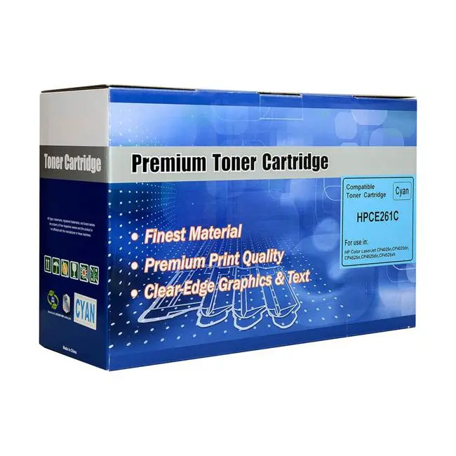 Icon Remanufactured Cyan Toner Cartridge For Hp Ce261A Printers 1