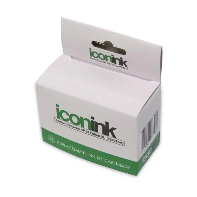 Icon Remanufactured Hp 62Xl Colour Ink Cartridge (C2P07Aa) – Cost-Effective Print Solution 1