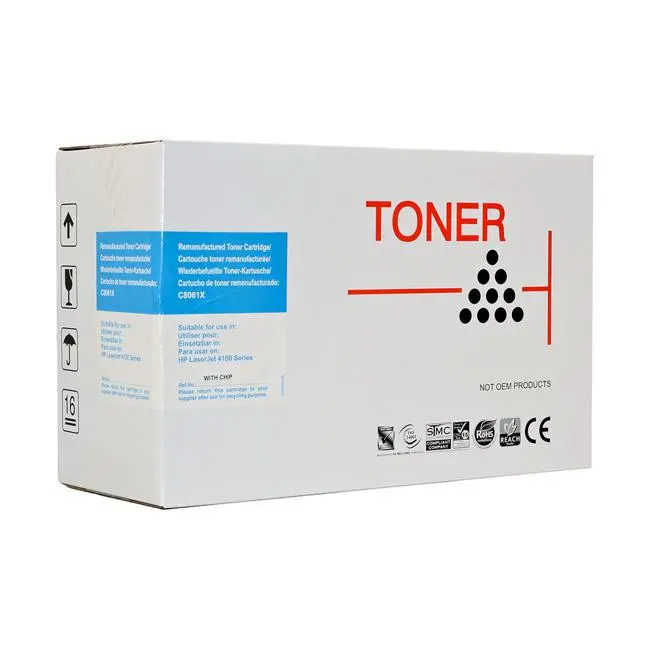 Icon Remanufactured Hp C8061X Black Laser Toner 1