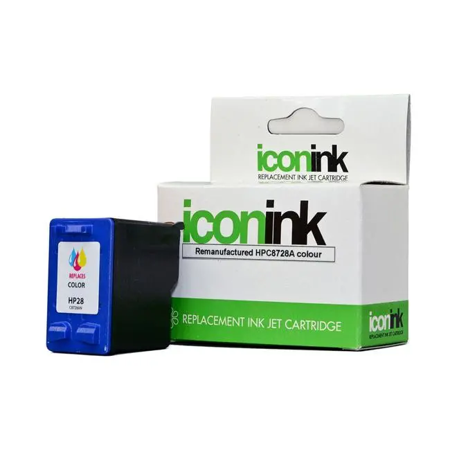 Icon Remanufactured Hp C8728Aa 28 Colour Ink Cartridge 1