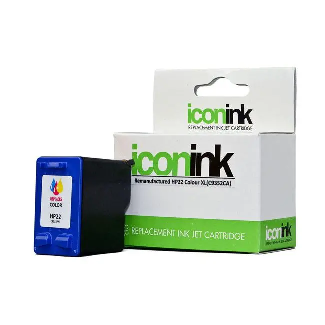 Icon Remanufactured Hp C9352Ca High-Yield Colour Ink Cartridge 1