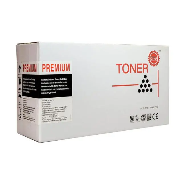 Icon Remanufactured Hp Q5950A Black Laser Toner 1