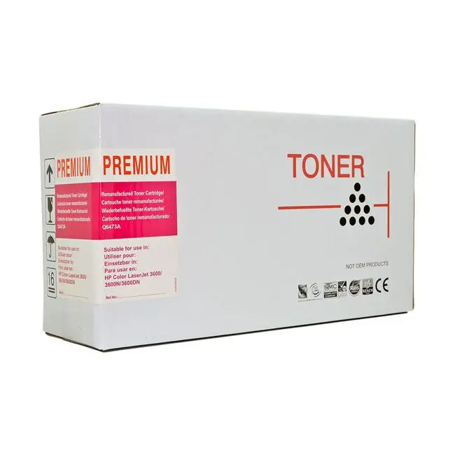 Icon Remanufactured Magenta Toner Cartridge For Hp Q6473A & Canon Cart317 1