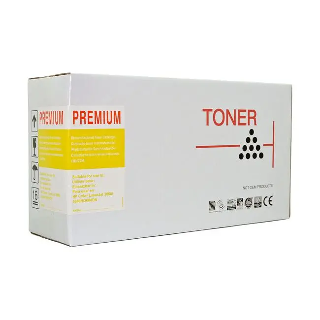 Icon Remanufactured Yellow Toner Cartridge For Hp Q6472A & Canon Cart317 1