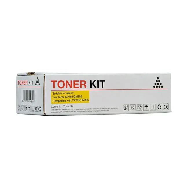 Icon Yellow Toner Cartridge Compatible With Fuji Xerox Cp305 (Ct201635) 1