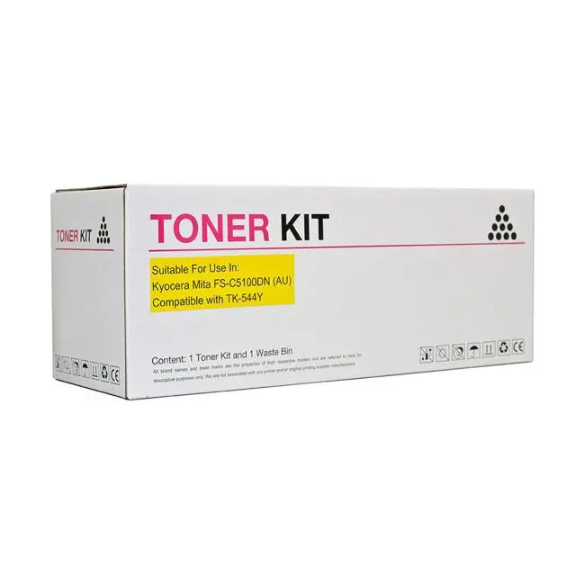 Icon Yellow Toner Cartridge Compatible With Kyocera Tk544 1