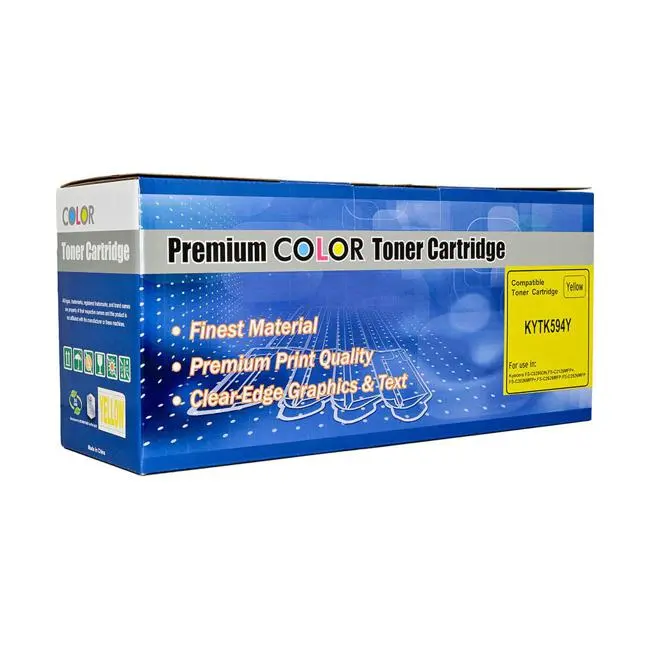 Icon Yellow Toner Cartridge Compatible With Kyocera Tk594 1