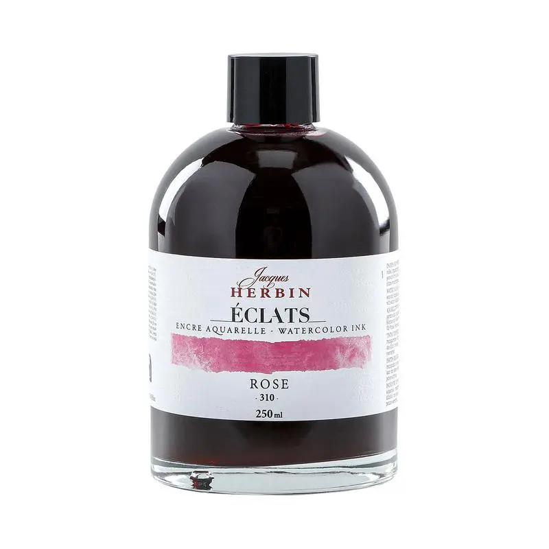 Jacques Herbin 250Ml Watercolor Ink In Pink Shade (310) – Archival Quality 1