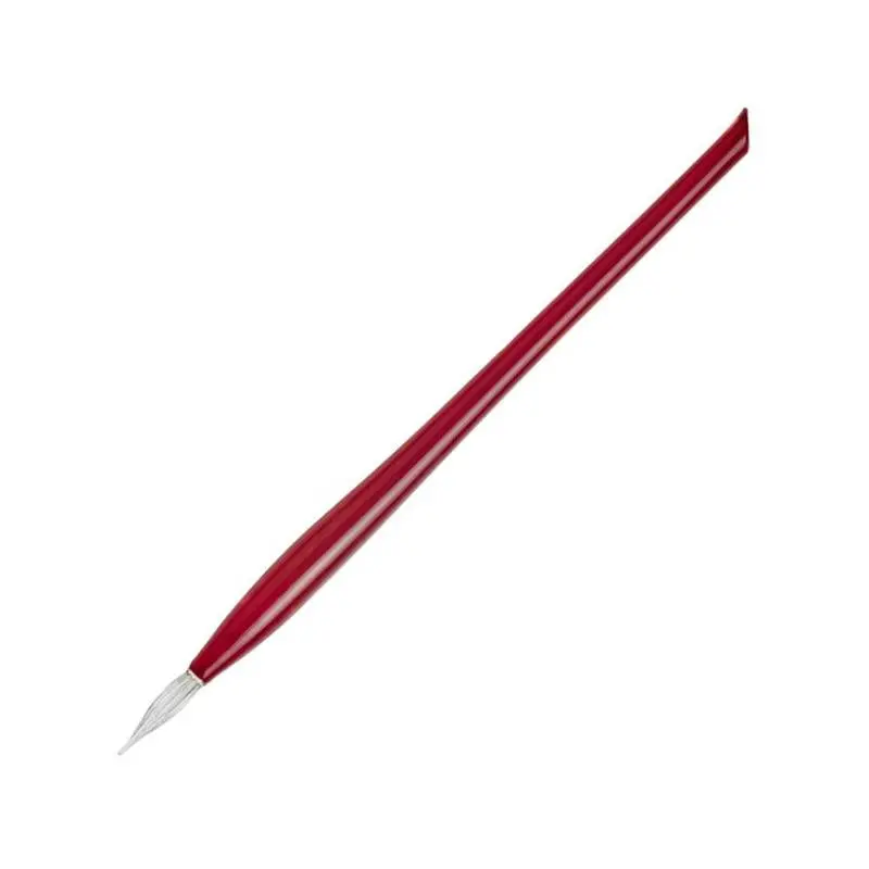 Jacques Herbin Red Glass Dip Pen Set – Includes Matching Ink C20026Jt 1